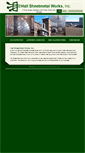 Mobile Screenshot of hallsheetmetal.com